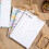 Vertical Meal Planning Notebook Meal Planner With Kitchen-No. 4 7