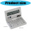 Nostalgiacore Calculator ABS Material Clear Display Efficient 3