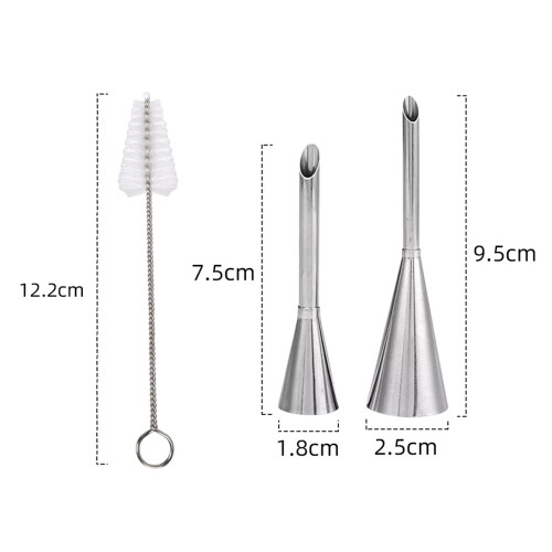 Triangle Nylon Brushes, Soft Durable Bristles For Multifunctional Cleaning, Reusable Baking Tool Accessories With Easy Hanging Loop, Ideal For Profess 1
