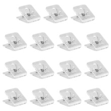 Modern Acrylic Square Clips Multipurpose Desk Stationery-15