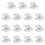 Modern Acrylic Square Clips Multipurpose Desk Stationery-15 1