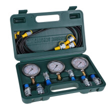 Hydraulic Pressure Gauge For Excavator Parts Hydraulic Tester With Hose Coupling And Measuring Device For Excavator Construction