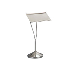 Supports de présentoir de cartes de table,-Argent 8 pouces