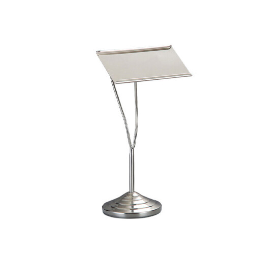 Supports de présentoir de cartes de table,-Argent 8 pouces