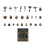 Retro Key Theme Journal Sticker Repositionierbarer-6 1