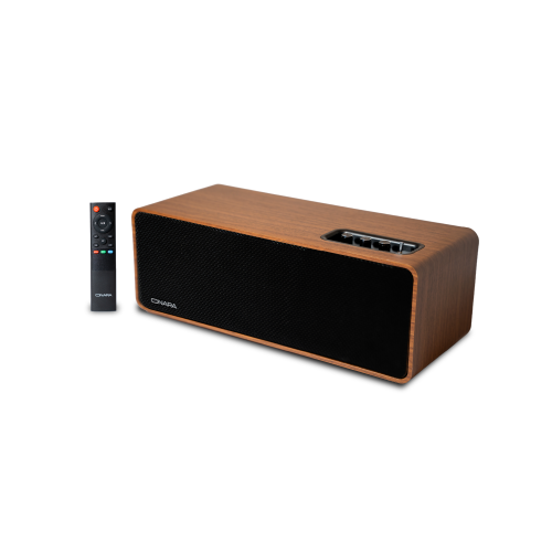 Onara Copper Bookshelf Speakers | 50W RMS Powered | HDMI ARC, Optical, AUX, USB Inputs, BT5.3