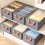 Space Efficient Fabric Storage Container-L Size Beige Color 4