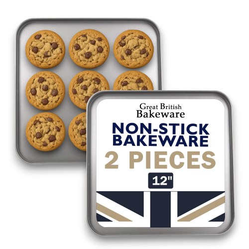 Non-Stick Oven Square Baking Tray, 31cm (2 piece) 2