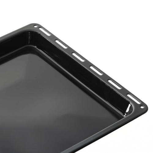 Large Rectangular Enamel Baking Tray / Grill Tray – 456  375  35mm 2