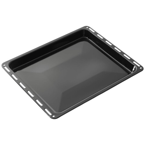 Large Rectangular Enamel Baking Tray / Grill Tray – 456  375  35mm 1