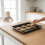 Large Rectangular Enamel Baking Tray / Grill Tray – 456  375  35mm 5