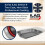Non-Stick Roasting Baking Tray Small 28cm 2 Pack 4