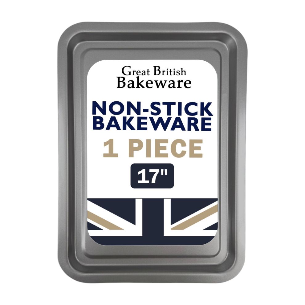 Chabrias Ltd Non-Stick Oven Baking Tray Extra Large, 43Cm