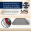 Non-Stick Oven Baking Tray Extra Large, 43cm 4