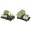 Kitchen Counter Dish Drying Rack with Cutlery-Black Small 2