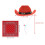 Halloween-Hunde-Cowboy-Kostüm,-Dunkelbraun 5