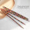 5PCS Double Ended Wood Sweater Needle Double Head-2.75mm 4
