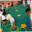 Σετ παιχνιδιών εξωτερικού χώρου Hopscotch, ενσωματωμένα δαχτυλίδια ευκινησίας για 5