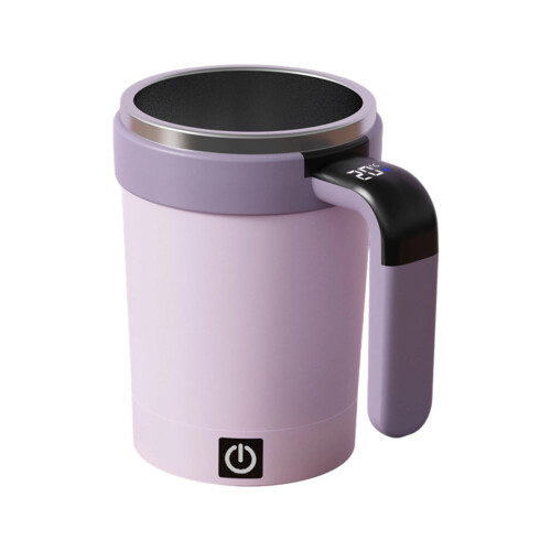 Magnetic Blending Cup Electric Stirring Detachable Base-Purple