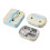 Divided Bentos Box With Thermal-blue aerospace 4 squares 1