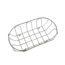 Elegant Iron Wire Storage Tray With Drainage Base Kitchen