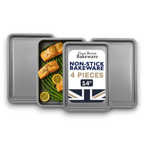 Non-Stick Oven Baking Tray Large, 35cm (4 piece) 1
