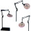 Adjustable Embroidery Hoop Stand Crosses Stitching Stand-White 4