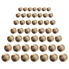 70 stuks ronde knoppen 4 gaten knoppen shirt knoppen jas-Stijl 1
