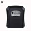 Wall Mounted Key Safe 4 Digit Combination Key Safe Outdoor Security Key-Lock-Box Y2X7 1