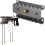 Rustproof Pressure Washer Wall Mount Storage Rack Organizes Guns 1