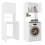 WASHING MACHINE CABINET POLA MULTI WHITE 1