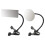 Frameless Flexible Clip Glass Mirror for Desktop-Circular 2