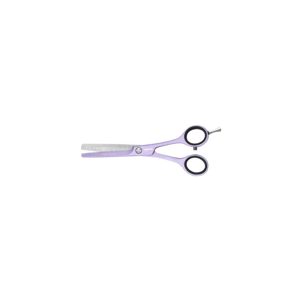 White/Lavender Jaguar Pastell Plus Es 40 5" Line Single-Sided Barber's Tweezers
