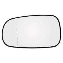 (Left, silver and clear) Saab 9-5 9-3 YS3F YS3E 2002-2012 Heated Door Mirror Glass with Base & Blind Spot Plate