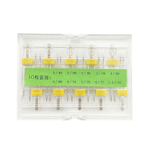 10Pcs Sewing Machine Needle Stretch Twin-Complete set of 10 s