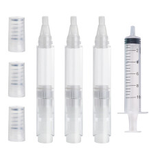 Wimpernwachstums-Flüssigkeitstube mit Nylonpinsel-Applikator, leerer, wiederverwendbarer Nagelölstift (6 ml Fassungsvermögen), DIY-Spender für