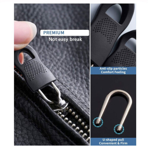 Zips Slider Replacement Zips Repair Set Removable Zips Zippers 1