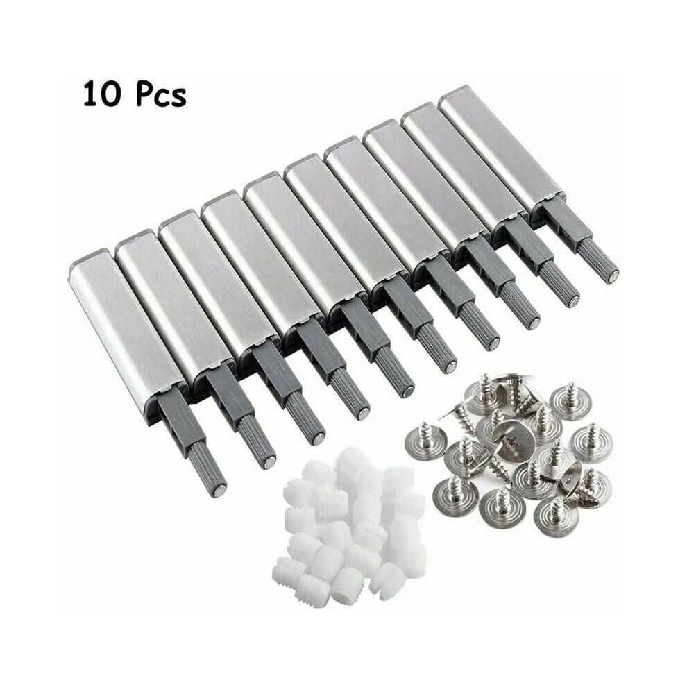 Push To Open Cabinet Hardware For Seamless Kitchen Design, Magnetic Push Latches With Effortless Touch Opening, High Temperature Resistant 9454554393445