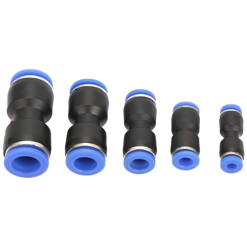 Straight Push Connectors, Pneumatic Connectors With Easy Operation, Elliptical Release Ring Design, Corrosion Resistance (50Pcs) 9454554406190