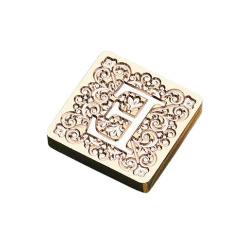 Sealing Waxed Stamp for Envelope Journal Decoration-Letter E