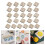 Sealing Waxed Stamp for Envelope Journal Decoration-Letter E 3