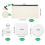 144 Pieces Sublimation Makeup Bags and Rectangle Circle Coasters 4