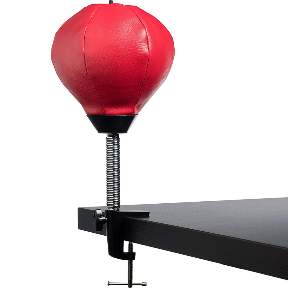 Practical Suction Cup Base Desktop Punching Ball, Inflatable And Firmness Adjustable For Personalized Stress Relief Experience 9454554401812