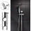 (24MM) Shower Head Bracket, Shower Head Holders Replacement Shower Riser Rail (size:19mm) 5