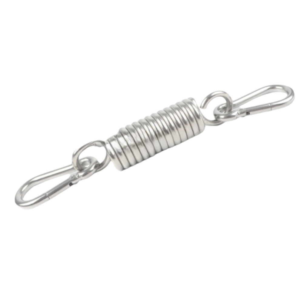 Swivel Hook Hanger Set, Heavy Duty Spring With High Hardness Stainless Steel Carabiners And Safety Wire Rope, Punching Bag Mount Chain For Hammock Swi 9454554421032
