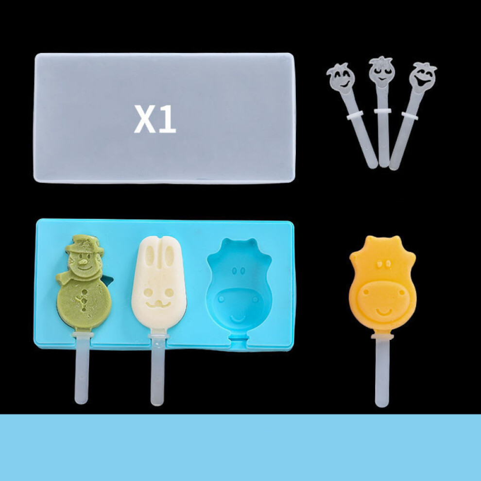 Stackable Design, Dishwasher Safe Non-Stick Silicone Mold Versatile Dessert Maker For Healthy Homemade Popsicles, Easy Release Suitable For Use With J 9155353345214