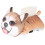 Χαριτωμένο βελούδινο μαξιλάρι Corgi με απαλό ύφασμα, λεπτή υφή και πολλαπλή χρήση 3