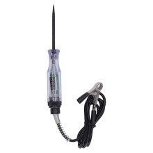 Ergonomischer ABS-Griff, Prüflampe für Kfz-Prüfkreise, geeignet für Limousinen, SUVs, Wohnmobile und LKWs, 6–24 V Spannungsbereich für breite