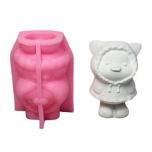 Lovely Animal Molds Handmade Epoxy Resin Molds Cartoon Pig