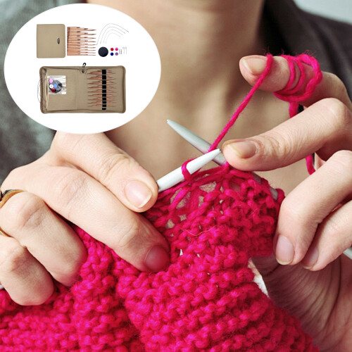 Interchangeable Circular Knitting Needle Handmade Tool for DIY 1